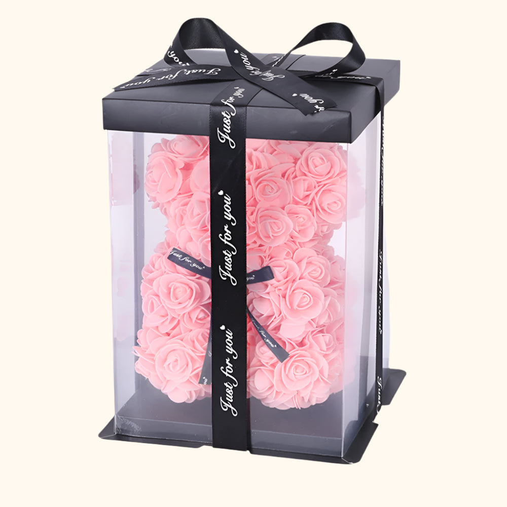 Preserved Rose with LED Light in Glass Dome – Valentine's Day Special | Cozy Gift Collection