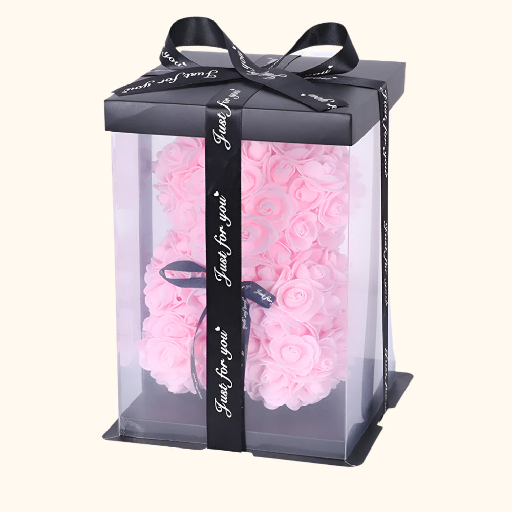 Preserved Rose with LED Light in Glass Dome – Valentine's Day Special | Cozy Gift Collection