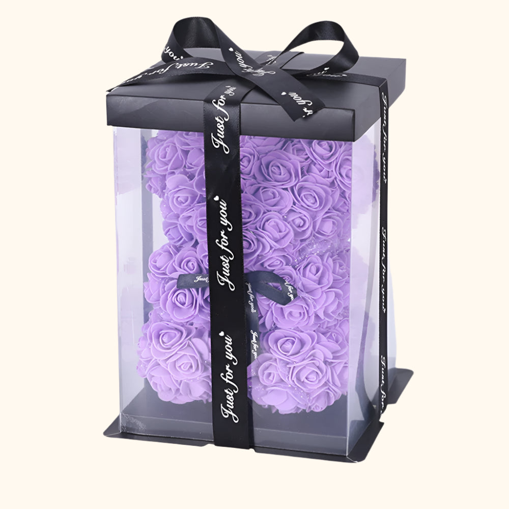 Preserved Rose with LED Light in Glass Dome – Valentine's Day Special | Cozy Gift Collection