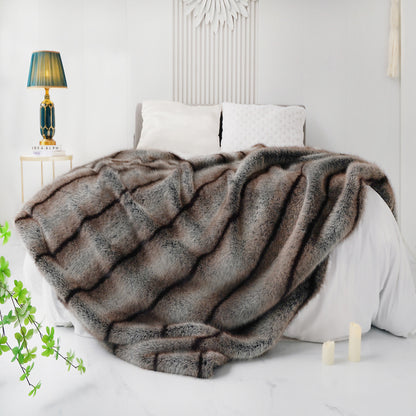 Luxury Faux Fur Blanket – Ultra Soft, Thick & Warm Throw Blanket | Cozy Blanket Collection