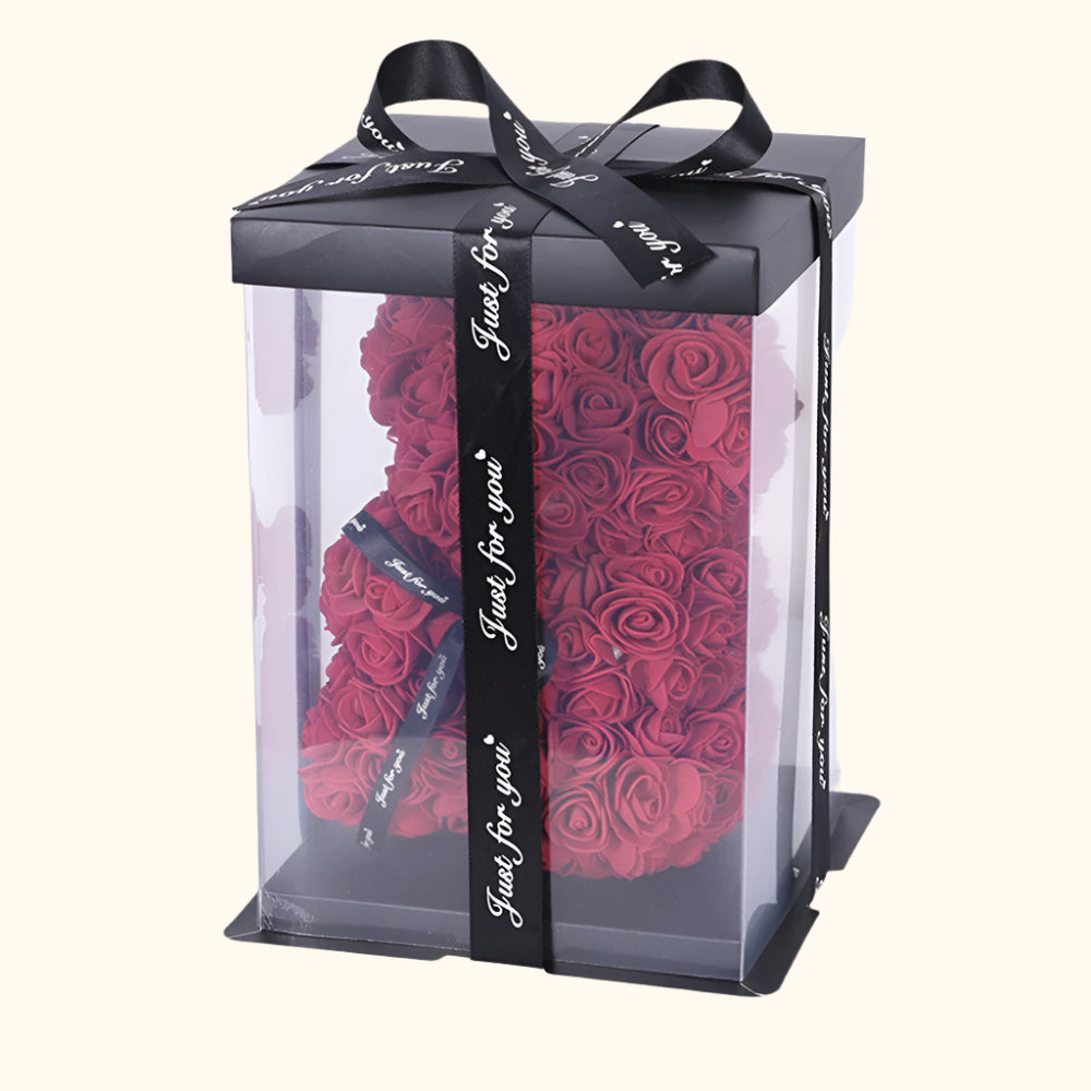 Preserved Rose with LED Light in Glass Dome – Valentine's Day Special | Cozy Gift Collection