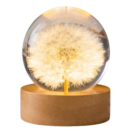 Crystal Ball Night Light | Cozy Night Light Collection